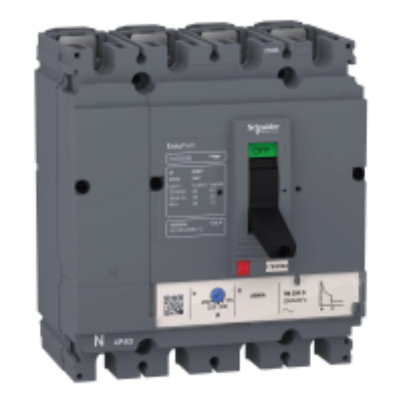 Interruptor automático CVS250B  25kA con relé TMD250 4P4D